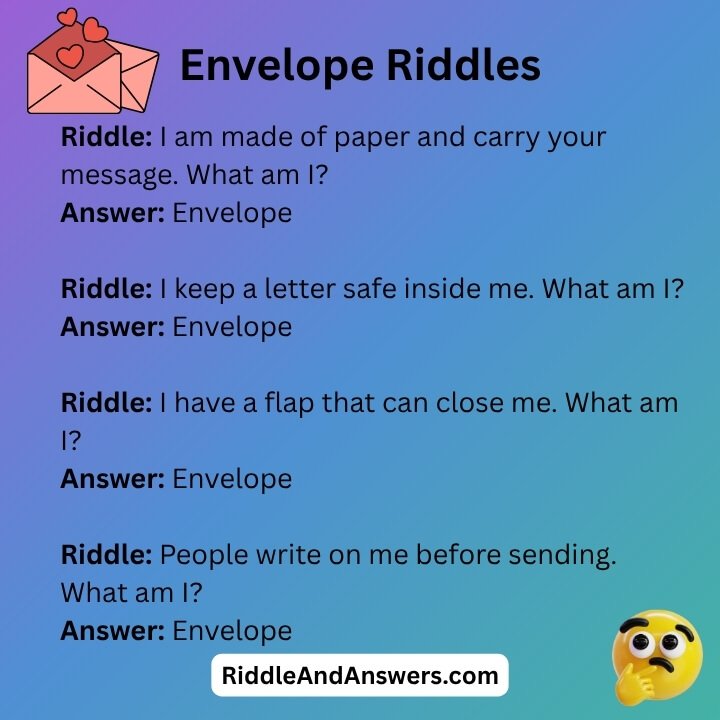 Envelope Riddles