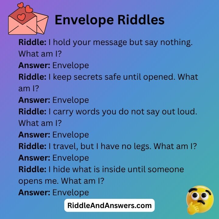 Envelope Riddles