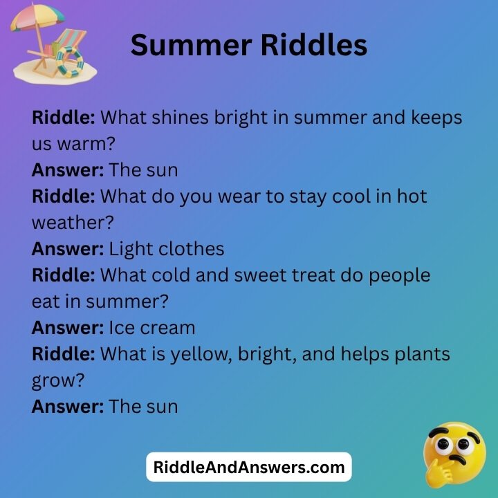 Summer Riddles