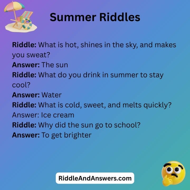 Summer Riddles 