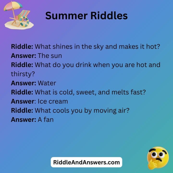 Summer Riddles 