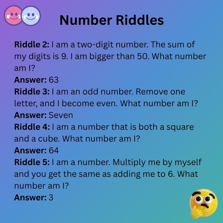 Number Riddles
