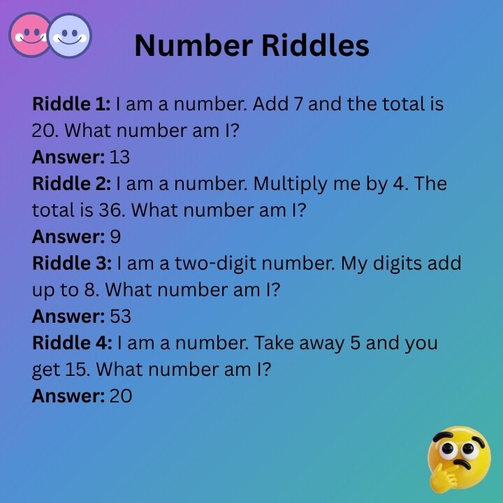 Number Riddles 