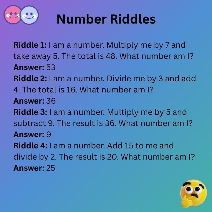Number Riddles 