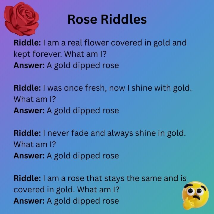 Rose Riddles