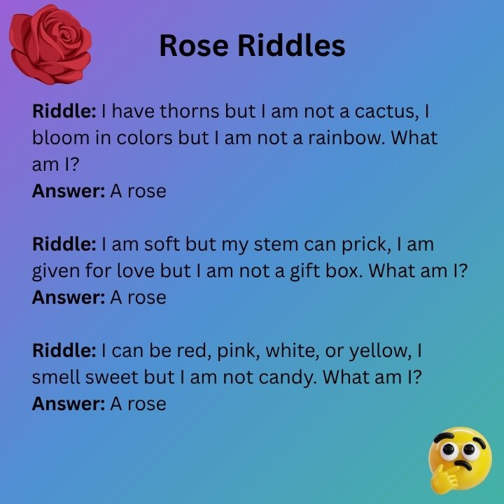 Rose Riddles
