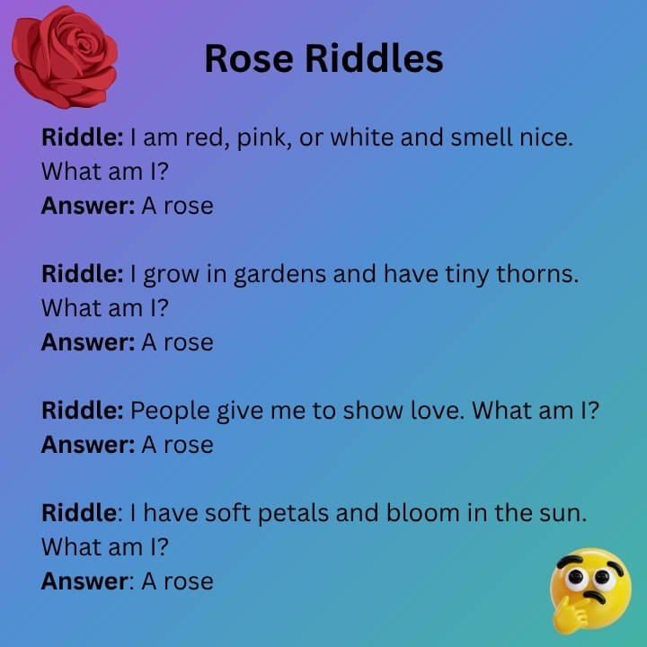 Rose Riddles