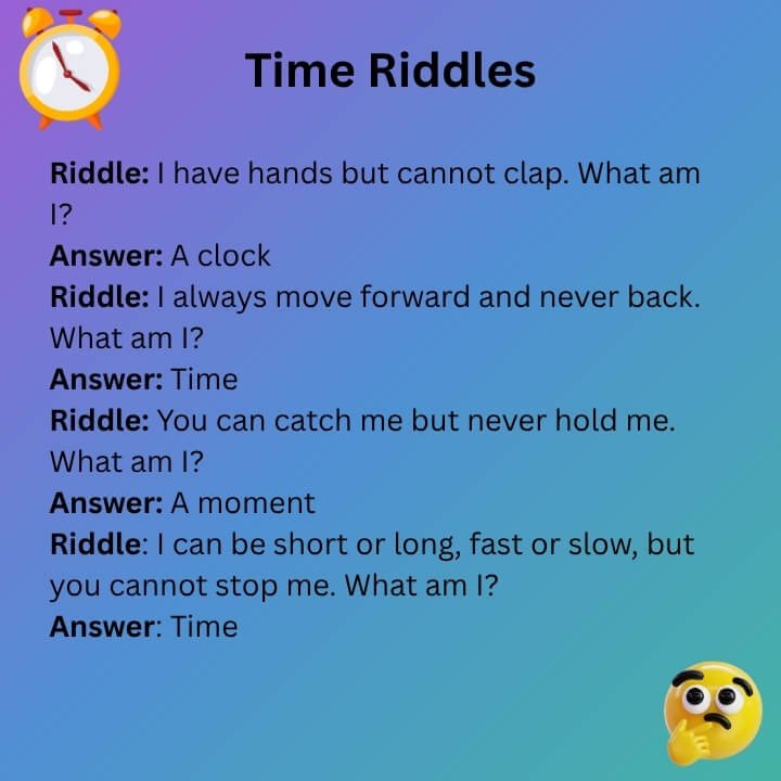 Time Riddles