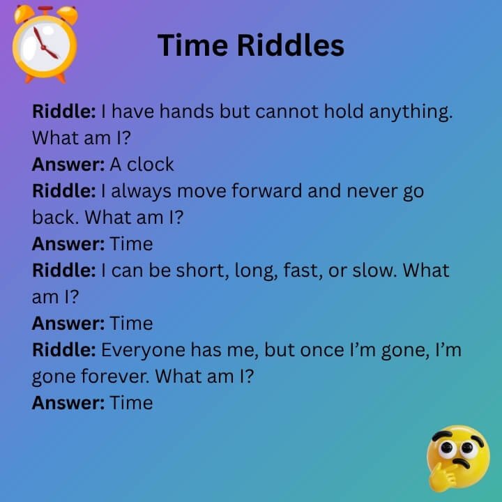 Time Riddles