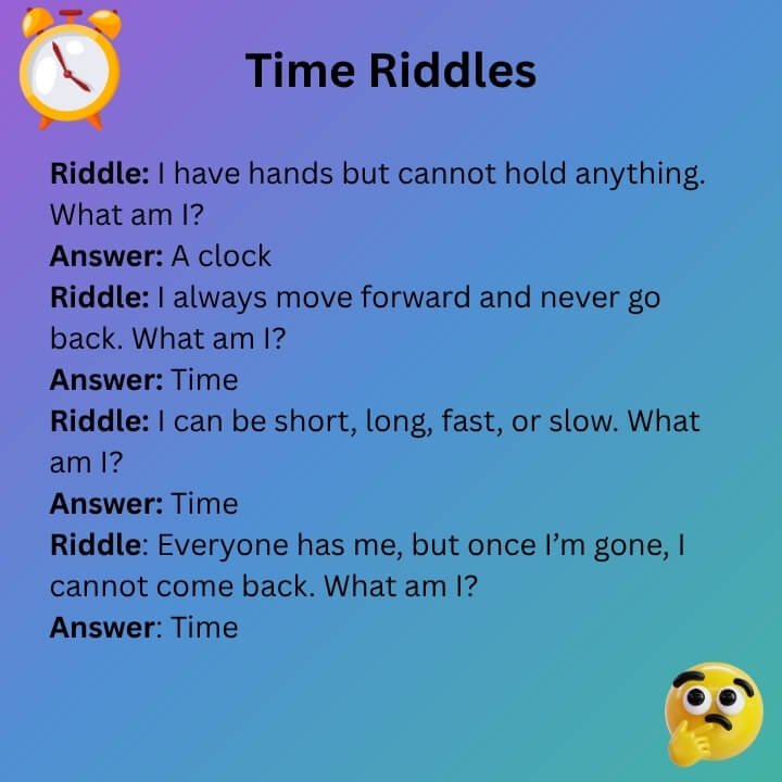 Time Riddles