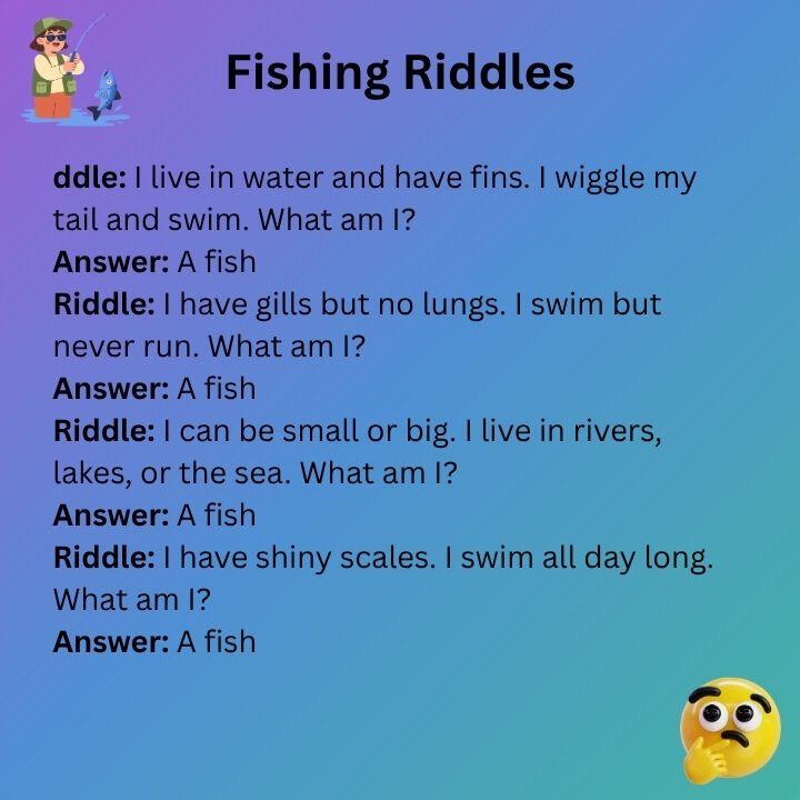 Fishing Riddles