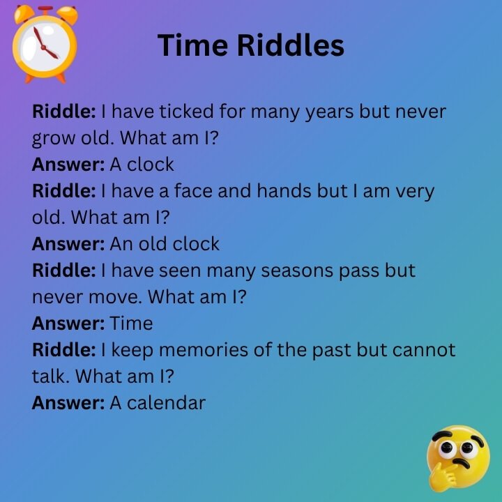 Time Riddles