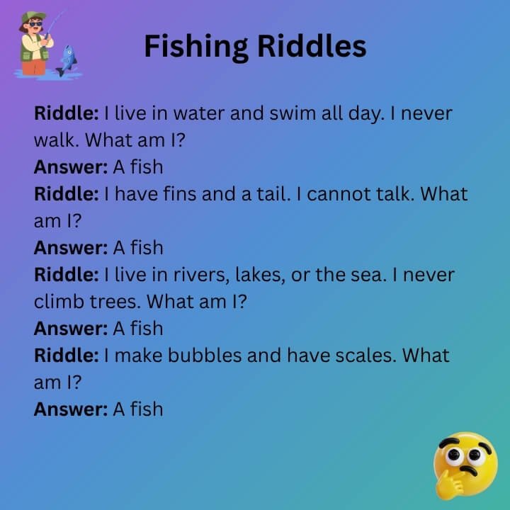 Fishing Riddles