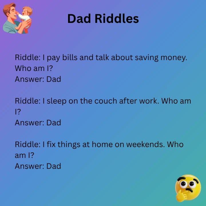 Dad Riddles For Adults