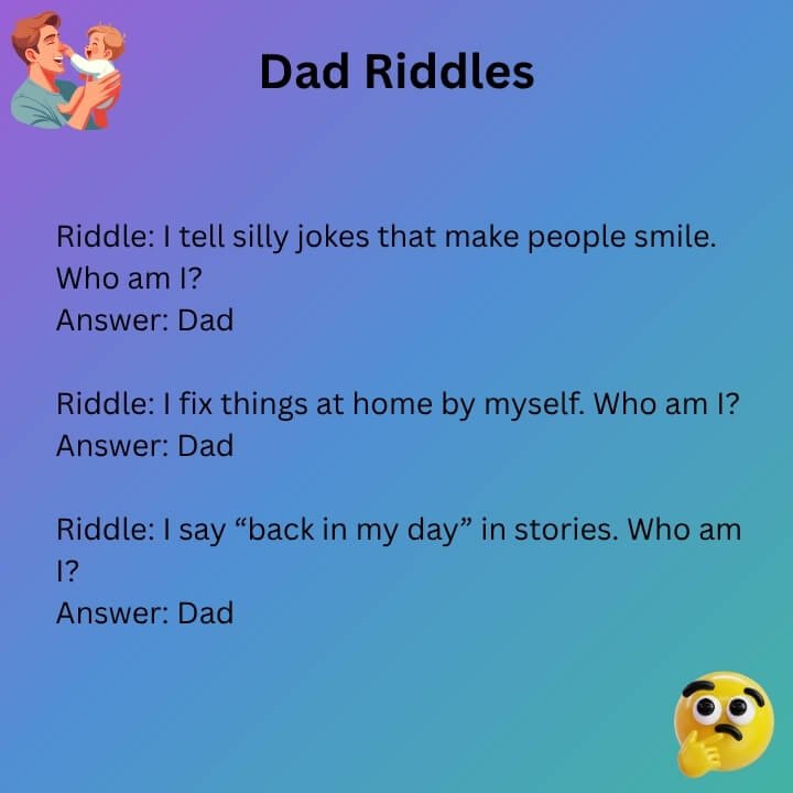 Dad Riddles With Answers