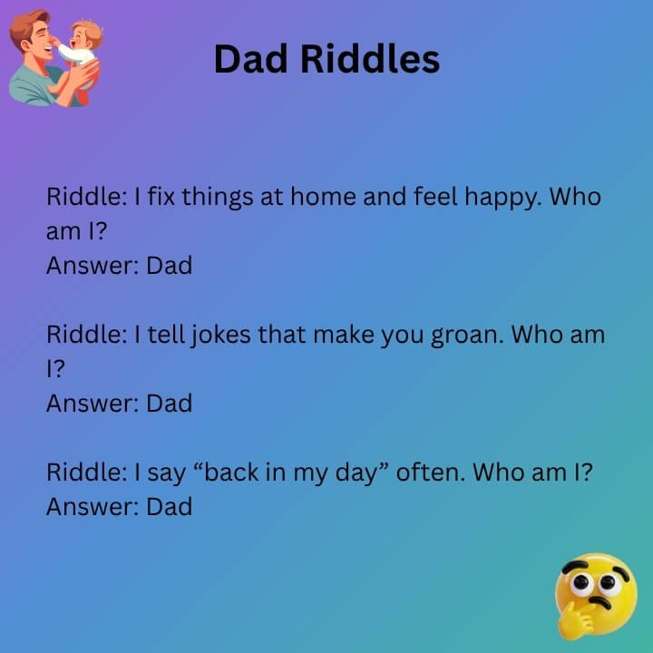 Best Dad Riddles
