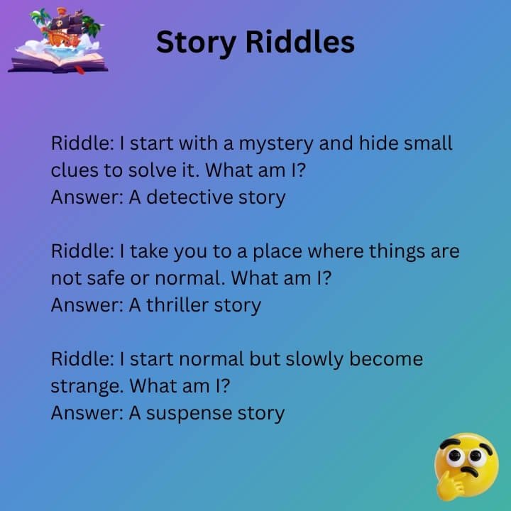Hard Story Riddles