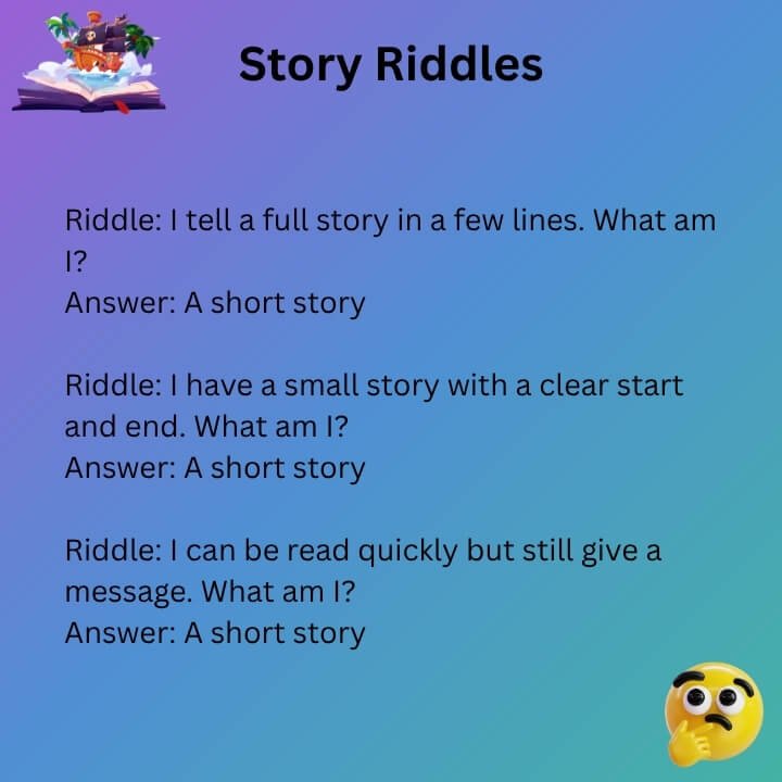 Short Story Riddles And Answers