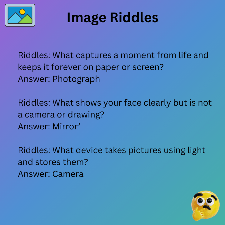 Image Riddles With Answers