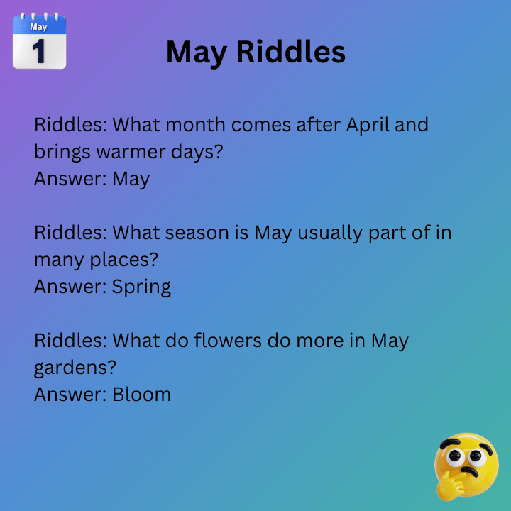 May Riddles