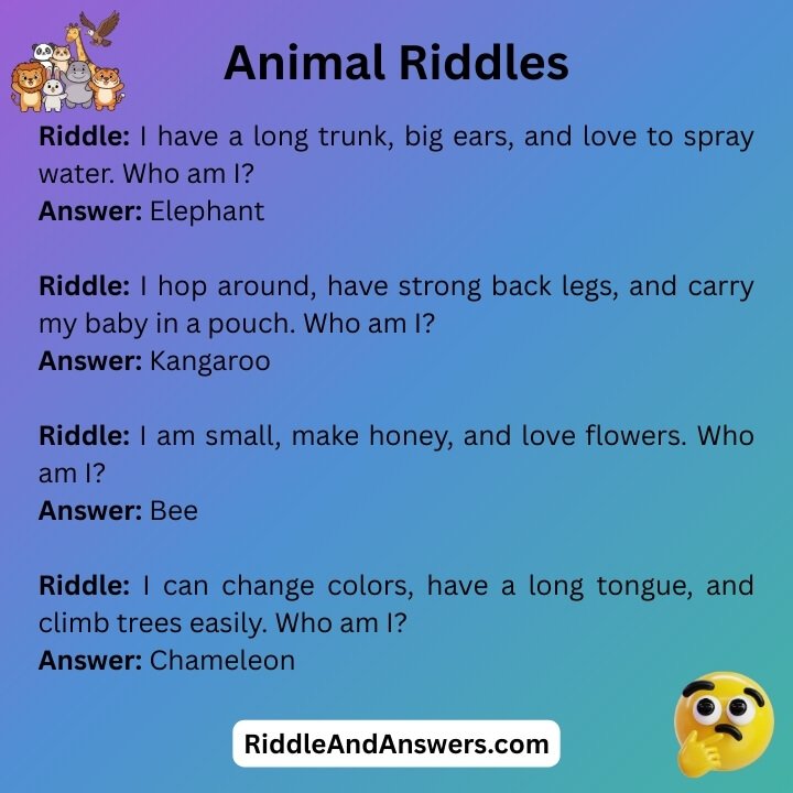 Animal Riddles