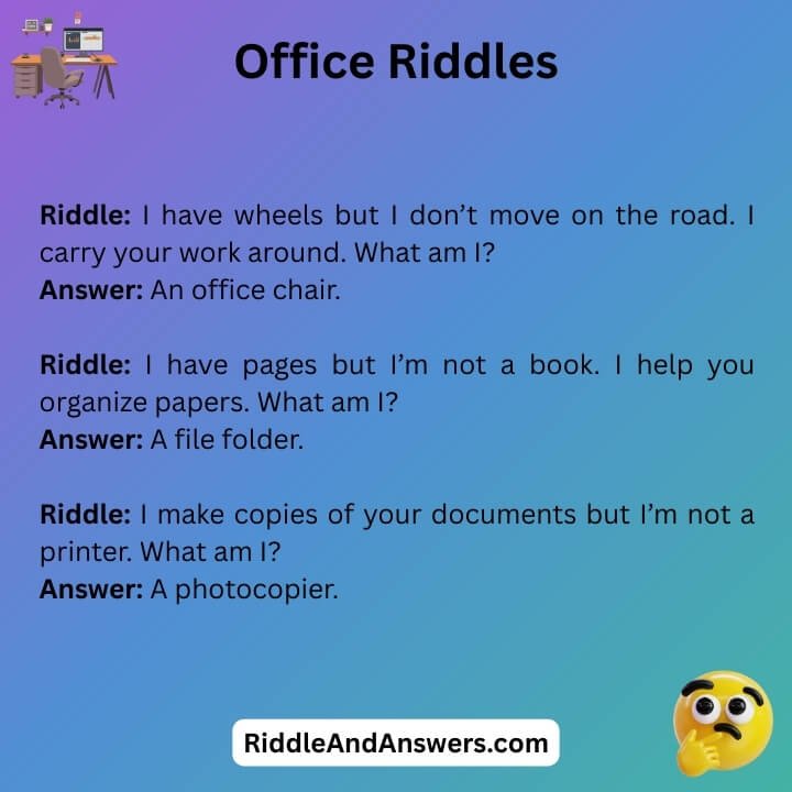 The Office Riddles