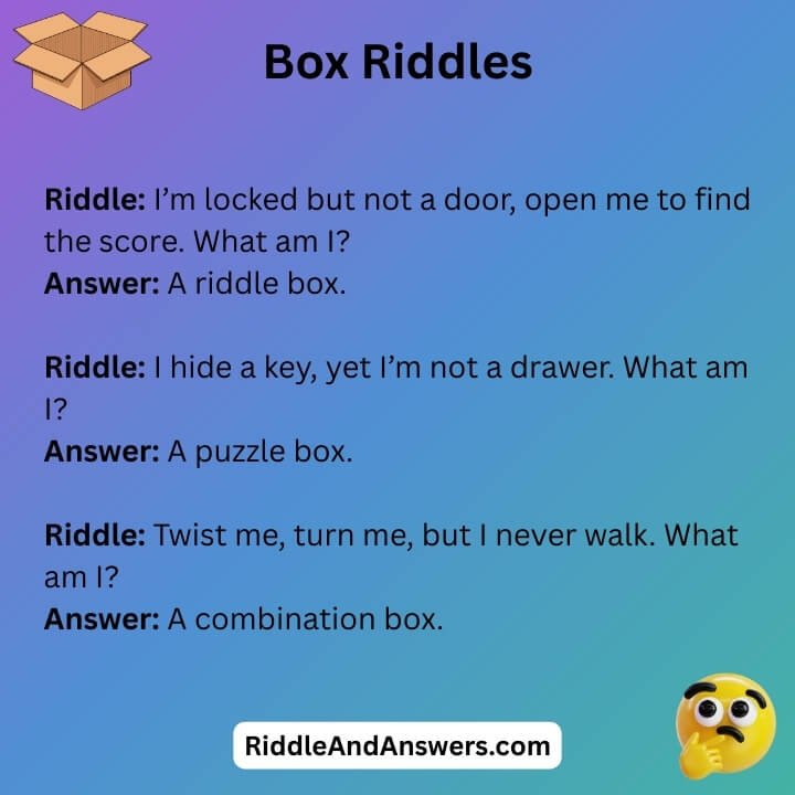 Riddle Box Escape Room