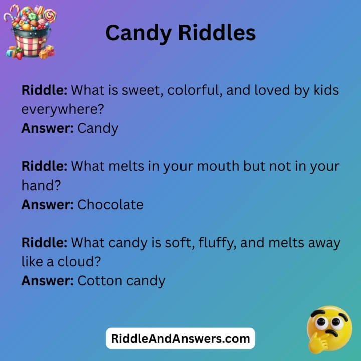Candy Riddles With Answers