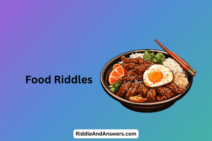 Food riddles: What Has Layers but Never Wears Clothes?