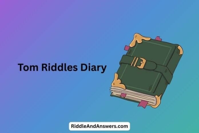 Tom-Riddles-Diary- Tom Riddles Diary: What Talks Without Ever Making a Sound?