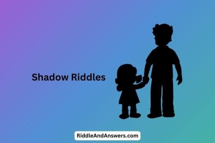 Riddles For Shadow: What Follows You Everywhere but Never Speaks?