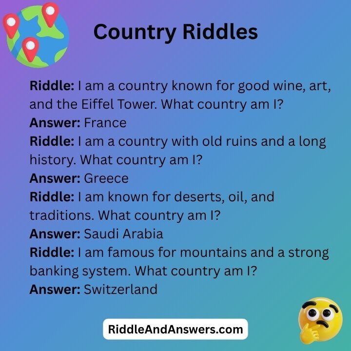 Country Riddles