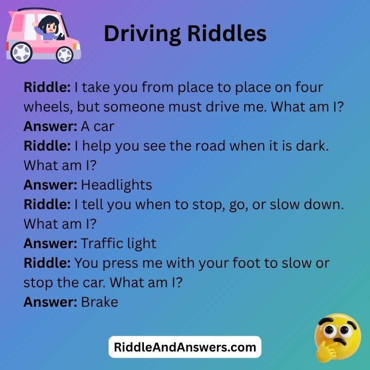 Driving Riddles