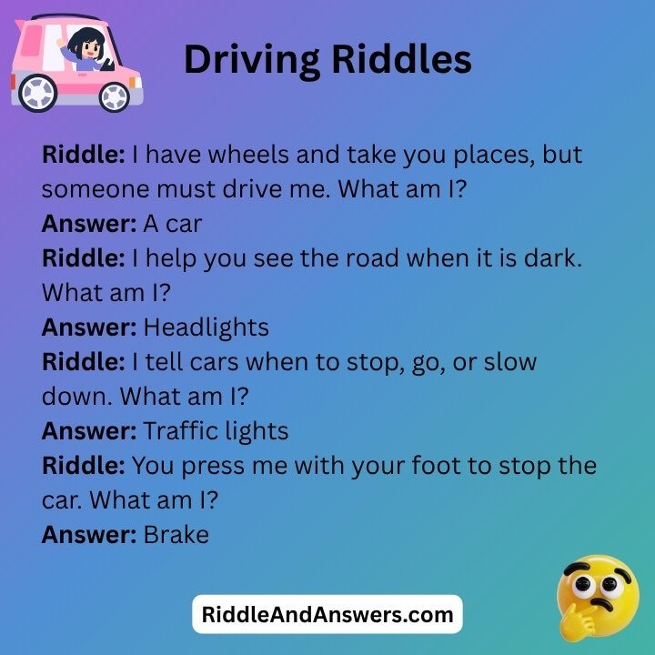 Driving Riddles