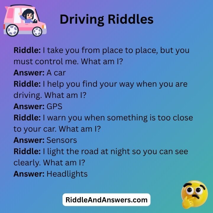 Driving Riddles