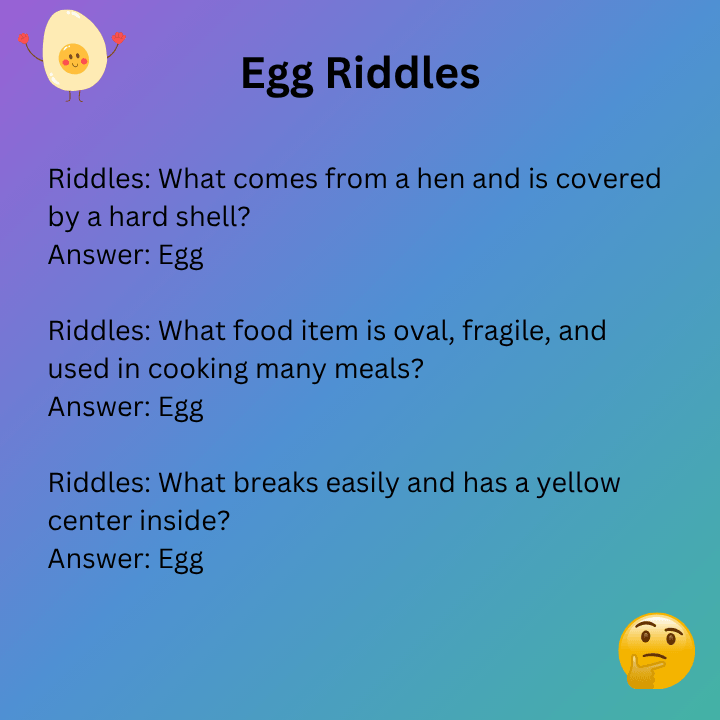 Egg Riddles With Answers