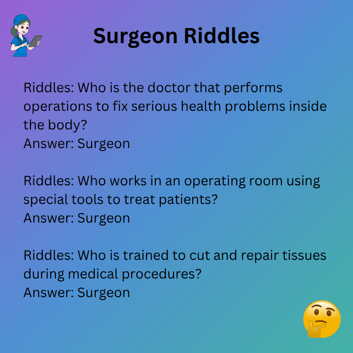 The Surgeon Riddle