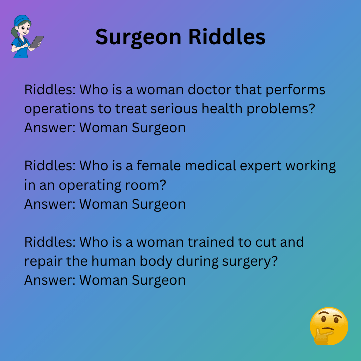 Woman Surgeon Riddle