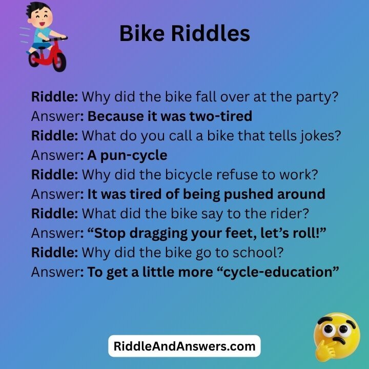 Bike Riddles12