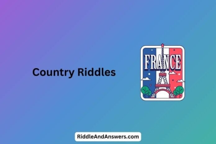 Country-Riddles Country Riddles: What Has Borders but No Walls?