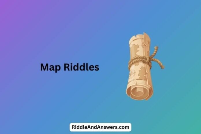 Map-Riddles Map Riddles: What Shows the World but Never Moves?