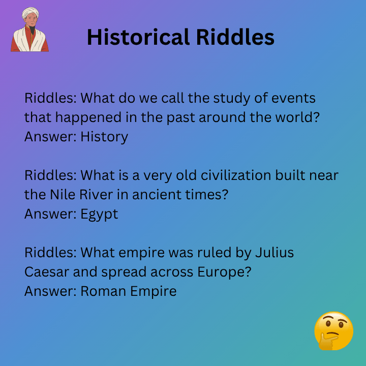 World History Riddles