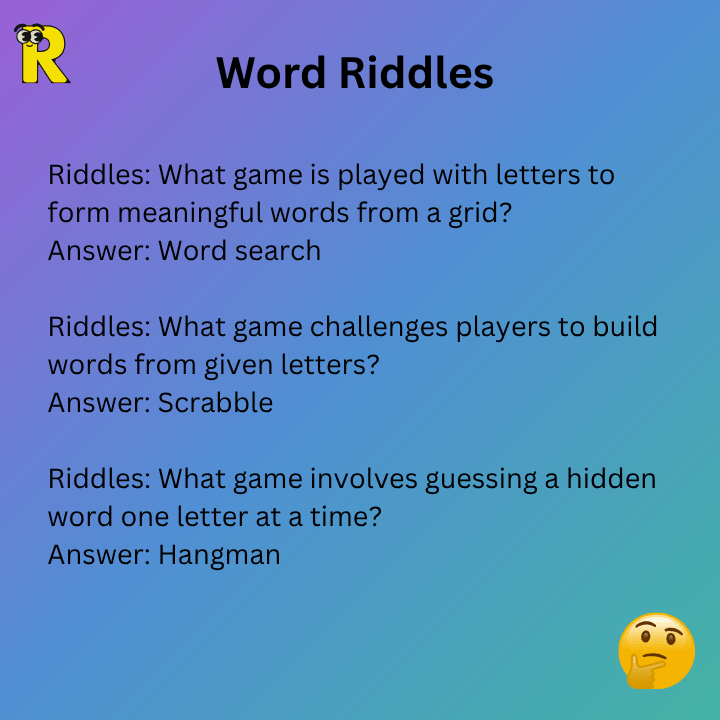 Word Riddles Game