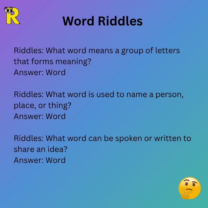Word Riddles