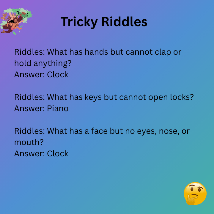 Tricky Riddles