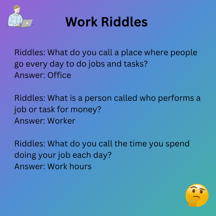 Work Riddles