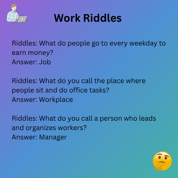 Riddle For Work