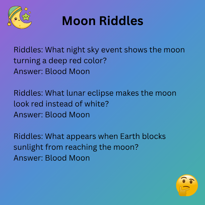 Blood Moon Riddles