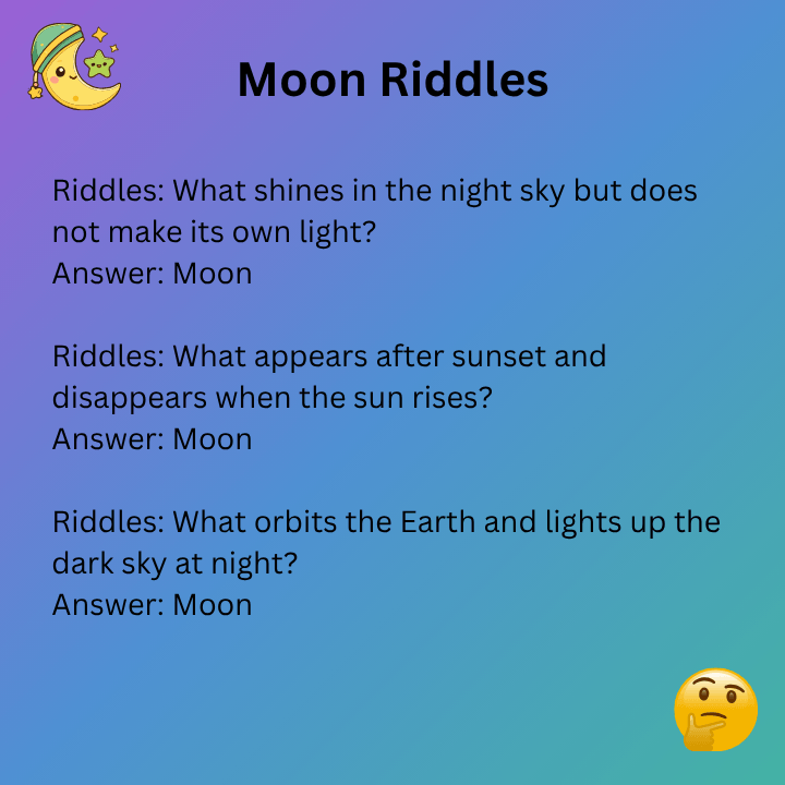 Moon Riddles