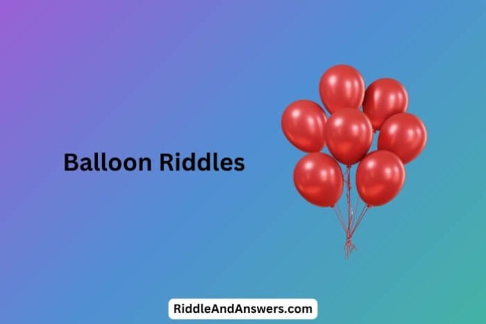 Balloon Riddles